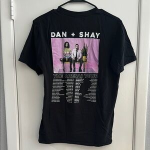 Dan + Shay “The (Arena) Tour” Black T-Shirt
